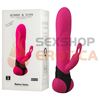 Vibrador rotativo con estimulador y carga usb